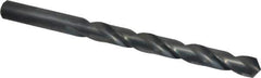 Chicago-Latrobe - Letter V 118° High Speed Steel Jobber Drill - Oxide Finish, Right Hand Cut, Spiral Flute, Straight Shank, 5" OAL, Standard Point - Industrial Tool & Supply