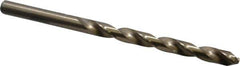 Chicago-Latrobe - 0.234" 135° Cobalt Jobber Drill - Oxide/Gold Finish, Right Hand Cut, Spiral Flute, Straight Shank, 3-7/8" OAL, Split Point - Industrial Tool & Supply