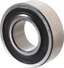 SKF - 30mm Bore Diam, 62mm OD, Double Seal Self Aligning Radial Ball Bearing - 20mm Wide, 2 Rows, Round Bore, 1,510 Lb Static Capacity, 5,350 Lb Dynamic Capacity - Industrial Tool & Supply