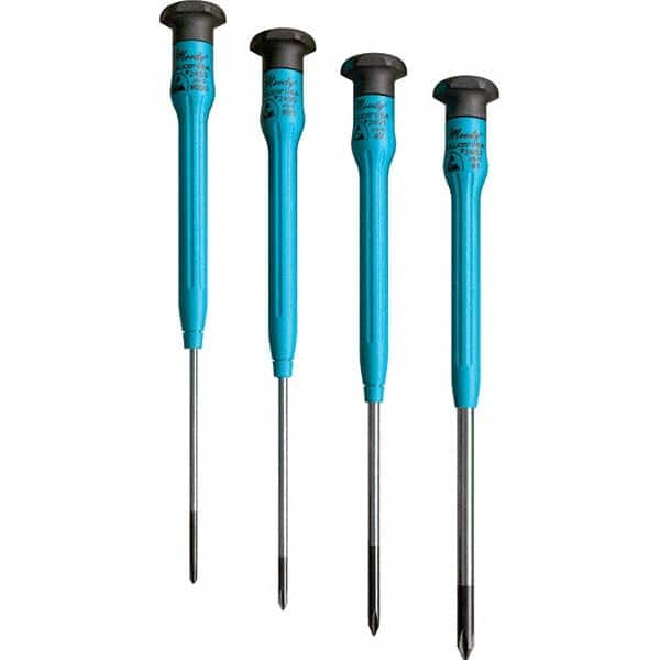 Moody Tools - Precision & Specialty Screwdrivers Type: JIS Overall Length Range: 3" - 6.9" - Industrial Tool & Supply