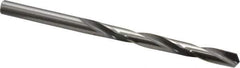 CJT - Letter D 118° Carbide-Tipped Jobber Drill - Bright Finish, Right Hand Cut, Spiral Flute, Straight Shank, 4" OAL, Standard Point - Industrial Tool & Supply