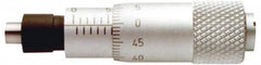 SPI - 1/2 Inch, 0.51 Inch Thimble, 0.2 Inch Spindle Diameter x Mechanical Micrometer Head - Industrial Tool & Supply