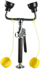Bradley - Plumbed Drench Hoses Mount: Deck Style: Dual Spray Head - Industrial Tool & Supply