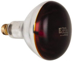 Philips - 250 Watt Incandescent Flood/Spot Medium Screw Lamp - 2,700°K Color Temp, 120 Volts, Dimmable, Shatter Resistant, R40, 5,000 hr Avg Life - Industrial Tool & Supply