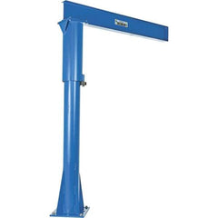 Vestil - 2,000 Lb Load Capacity, Steel Jib Crane - 6' Span - Industrial Tool & Supply