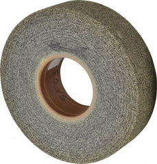 Brite Star - 8" Diam, 2" Face Width, 3" Center Hole, Fine Grade, Silicon Carbide Deburring Wheel - Convolute, Soft Density 6 Grade, 3,400 RPM - Industrial Tool & Supply