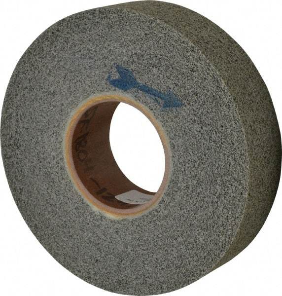 Brite Star - 8" Diam, 2" Face Width, 3" Center Hole, Fine Grade, Silicon Carbide Deburring Wheel - Convolute, Soft Density 7 Grade, 3,400 RPM - Industrial Tool & Supply