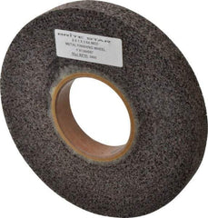 Brite Star - 8" Diam, 1" Face Width, 3" Center Hole, Medium Grade, Aluminum Oxide Deburring Wheel - Convolute, Medium Density 6 Grade, 4,500 RPM - Industrial Tool & Supply