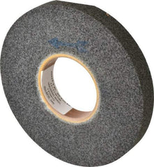 Brite Star - 8" Diam, 1" Face Width, 3" Center Hole, Fine Grade, Silicon Carbide Deburring Wheel - Convolute, Extra Hard Density 9 Grade, 3,400 RPM - Industrial Tool & Supply