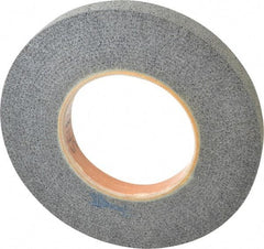 Brite Star - 10" Diam, 1" Face Width, 5" Center Hole, Fine Grade, Silicon Carbide Deburring Wheel - Convolute, Extra Hard Density 9 Grade, 2,500 RPM - Industrial Tool & Supply