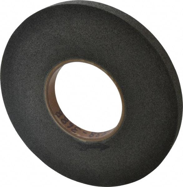 Brite Star - 12" Diam, 1" Face Width, 5" Center Hole, Fine Grade, Silicon Carbide Deburring Wheel - Convolute, Extra Hard Density 9 Grade, 2,100 RPM - Industrial Tool & Supply
