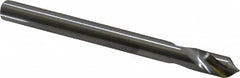 Value Collection - 1/4" Body Diam, 90°, 3" OAL, Solid Carbide Spotting Drill - Industrial Tool & Supply