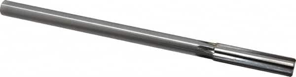 Made in USA - 1/2" Carbide-Tipped 6 Flute Chucking Reamer - Industrial Tool & Supply