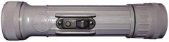 Fulton - Krypton Bulb, Industrial/Tactical Flashlight - Gray Plastic Body, 2 D Batteries Not Included - Industrial Tool & Supply