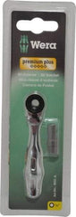 Wera - 1 Piece, Screwdriver 1/4" Bit Ratchet Bit Set - Industrial Tool & Supply