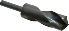 Chicago-Latrobe - 1-21/64" Drill, 118° Point, High Speed Steel Silver Deming & Reduced Shank Drill Bit - Oxide Finish, 6" OAL, Straight Shank, 3-1/8" Flute Length, Right Hand Cut, Standard Point, Spiral Flute, Regular Spiral - Industrial Tool & Supply