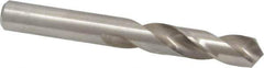 Chicago-Latrobe - 25/64" 118° Spiral Flute High Speed Steel Screw Machine Drill Bit - Bright Finish, Right Hand Cut, 1-7/8" Flute Length, 3-1/4" OAL, Standard Point, Straight Shank - Industrial Tool & Supply