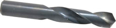Chicago-Latrobe - 41/64" 118° Spiral Flute High Speed Steel Screw Machine Drill Bit - Oxide Finish, Right Hand Cut, 2-7/8" Flute Length, 4-1/2" OAL, Standard Point, Straight Shank - Industrial Tool & Supply