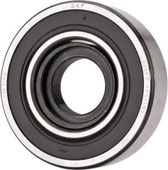 SKF - 45mm Bore Diam, 85mm OD, Double Seal Self Aligning Radial Ball Bearing - 23mm Wide, 2 Rows, Round Bore, 2,380 Lb Static Capacity, 7,310 Lb Dynamic Capacity - Industrial Tool & Supply