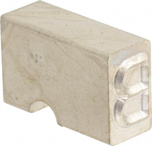 Pryor - Letter B, Individual Hardened Steel Type - 3/8 Inch Character - Industrial Tool & Supply