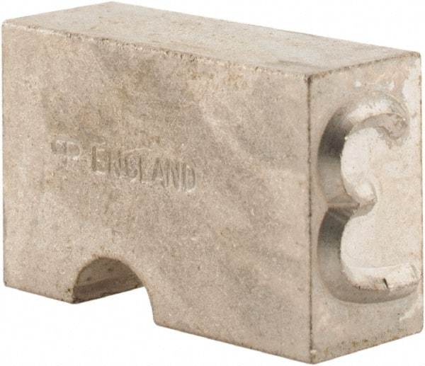 Pryor - Number 3, Individual Hardened Steel Type - 3/8 Inch Character - Industrial Tool & Supply