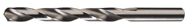 Chicago-Latrobe - #6 118° High Speed Steel Jobber Drill - Bright Finish, Right Hand Cut, Spiral Flute, Straight Shank, 3-3/4" OAL, Standard Point - Industrial Tool & Supply