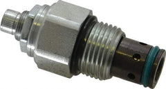 Parker - 30 GPM Steel Hydraulic Control Valve - 7/8-14 Thread, C10-2 Cavity - Industrial Tool & Supply