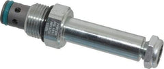 Parker - 15 GPM Steel Hydraulic Control Valve - 7/8-14 Thread, C10-2 Cavity - Industrial Tool & Supply