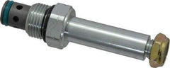 Parker - 15 GPM Steel Hydraulic Control Valve - 7/8-14 Thread, C10-2 Cavity - Industrial Tool & Supply