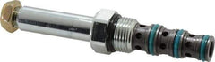 Parker - 10 GPM Steel Hydraulic Control Valve - 7/8-14 Thread, C10-4 Cavity - Industrial Tool & Supply