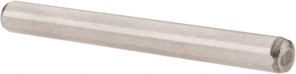 Value Collection - 6mm Diam x 60mm Pin Length Alloy Steel Pull Out Dowel Pin - C 57-63 Hardness, 1 Rounded & 1 Threaded End - Industrial Tool & Supply