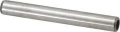 Value Collection - 10mm Diam x 80mm Pin Length Alloy Steel Pull Out Dowel Pin - C 57-63 Hardness, 1 Rounded & 1 Threaded End - Industrial Tool & Supply