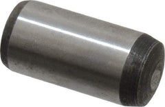Value Collection - 12mm Diam x 25mm Pin Length Alloy Steel Pull Out Dowel Pin - C 57-63 Hardness, 1 Rounded & 1 Threaded End - Industrial Tool & Supply