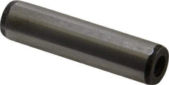 Value Collection - 12mm Diam x 50mm Pin Length Alloy Steel Pull Out Dowel Pin - C 57-63 Hardness, 1 Rounded & 1 Threaded End - Industrial Tool & Supply