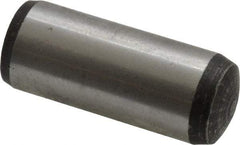 Value Collection - 16mm Diam x 40mm Pin Length Alloy Steel Pull Out Dowel Pin - C 57-63 Hardness, 1 Rounded & 1 Threaded End - Industrial Tool & Supply