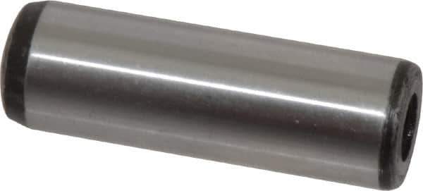 Value Collection - 16mm Diam x 50mm Pin Length Alloy Steel Pull Out Dowel Pin - C 57-63 Hardness, 1 Rounded & 1 Threaded End - Industrial Tool & Supply