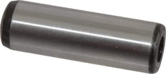 Value Collection - 16mm Diam x 50mm Pin Length Alloy Steel Pull Out Dowel Pin - C 57-63 Hardness, 1 Rounded & 1 Threaded End - Industrial Tool & Supply