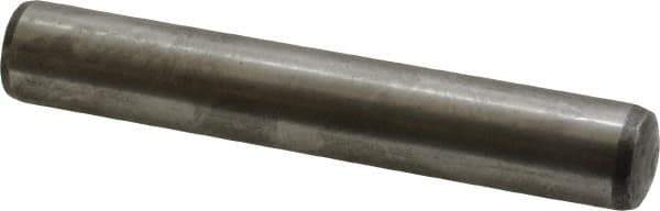 Value Collection - 16mm Diam x 100mm Pin Length Alloy Steel Pull Out Dowel Pin - C 57-63 Hardness, 1 Rounded & 1 Threaded End - Industrial Tool & Supply