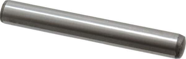 Value Collection - 16mm Diam x 120mm Pin Length Alloy Steel Pull Out Dowel Pin - C 57-63 Hardness, 1 Rounded & 1 Threaded End - Industrial Tool & Supply