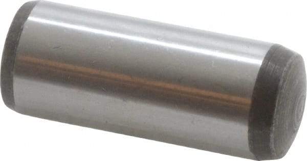 Value Collection - 20mm Diam x 50mm Pin Length Alloy Steel Pull Out Dowel Pin - C 57-63 Hardness, 1 Rounded & 1 Threaded End - Industrial Tool & Supply