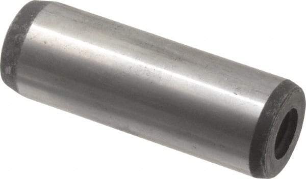 Value Collection - 20mm Diam x 60mm Pin Length Alloy Steel Pull Out Dowel Pin - C 57-63 Hardness, 1 Rounded & 1 Threaded End - Industrial Tool & Supply