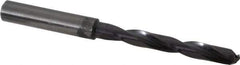 Guhring - 6.2mm 140° Solid Carbide Jobber Drill - FIREX Finish, Right Hand Cut, Spiral Flute, Straight Shank, 91mm OAL, SU Point - Industrial Tool & Supply