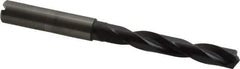 Guhring - 8.6mm 140° Solid Carbide Jobber Drill - FIREX Finish, Right Hand Cut, Spiral Flute, Straight Shank, 103mm OAL, SU Point - Industrial Tool & Supply