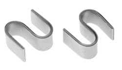 Quantum Storage - 3" High, Open Shelving Wire Shelving S-Hook - Industrial Tool & Supply