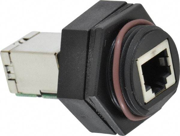 Woodhead Electrical - Ethernet Passthrough - RJ45(F/F) Connector - Industrial Tool & Supply