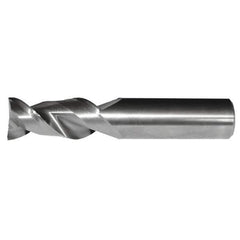 Kennametal - 3/8", 2 Flute, Single End, Solid Carbide, Corner Radius End Mill - 3-1/2" OAL, 45° Helix, Right Hand Flute, 1-1/4" LOC, Right Hand Cut - Industrial Tool & Supply