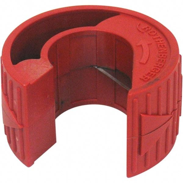 Rothenberger - 3/4" Pipe Capacity, Pipe Cutter - Cuts Plastic, PVC, CPVC, 2" OAL - Industrial Tool & Supply