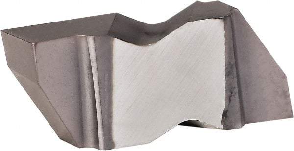 Kennametal - 3178NG Grade KCU25, 4.52mm Cutting Width Carbide Grooving Insert - 3.81mm Max Depth of Cut, Left Hand, 0.19mm Corner Radius, AlTiN Finish - Industrial Tool & Supply