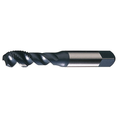 M6x1.0 3 Flute D5 HSS (M4) CNC For Soft Metals Spiral Flute for Steel and Stainless Steel- Steam Oxide - Exact Industrial Supply