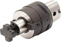 Seco - C5 Modular Connection 22mm Pilot Diam Shell Mill Holder - 40mm Flange to Nose End Projection, 48mm Nose Diam, Through-Spindle Coolant - Exact Industrial Supply